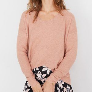 Madewell | Kimball Pullover Sweater Dusty Rose XL